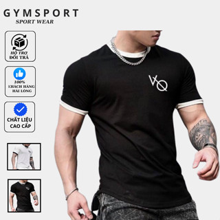 Áo Thun Tập Gym Nam LONG TEE Form Ôm Body Vải Thun Lạnh Thể Thao Co Dãn Tốt
