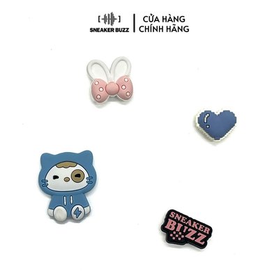 Sneaker Buzz Bộ Charm Sticker Trang Trí Gắn Dép LOGO_2412001U