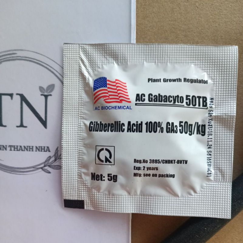 GA3 50TB Gibberellic Acid Viên Sủi 5gr