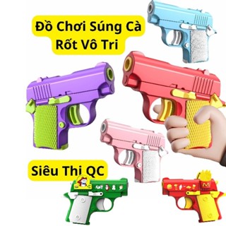   Súng Vô Tri  Đồ Chơi Súng Cà Rốt Vô Tri In 3D M1911 Cho Bé 😍 Dao Cà Rốt Vô Tri 😍 1k 2.0 Trọng Lực 
