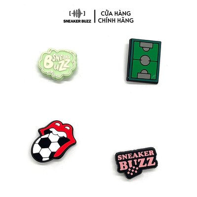 Sneaker Buzz Bộ Charm Sticker Trang Trí Gắn Dép LOGO_2412006U