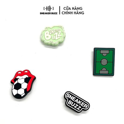 Sneaker Buzz Bộ Charm Sticker Trang Trí Gắn Dép LOGO_2412007U