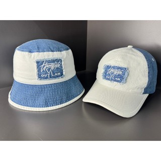 Set nón jean rách thêu logo chữ Thuglife thời trang dành cho nam nữ combo mũ jean M543 