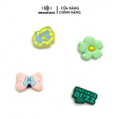 Sneaker Buzz Bộ Charm Sticker Trang Trí Gắn Dép LOGO_2412008U
