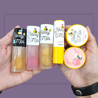Dầu dưỡng môi A'pieu Honey & Milk Lip Oil, dưỡng môi A'pieu Honey & Milk Daily Lip Mask, Lip Sleeping Pack
