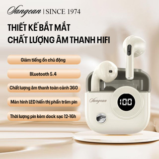 Tai Nghe Bluetooth Không Dây Sangean A01 Chống Nước, Chống Ồn, Không Đau Tai, Giảm Tiếng Ồn, Điều Khiển Bằng Cảm Ứng