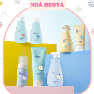  TRỌN BỘ SẢN PHẨM GOONGBE KIDS TẮM GỘI XẢ - LOTION DƯỠNG DA CHO BÉ TỪ 3Y+ HÀN QUỐC 