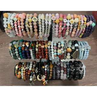 Blindbox/túi mù chuỗi vòng đá thiên nhiên theo mệnh, giao hàng ngẫu nhiên, vòng đá thạch anh, mã não