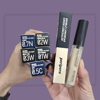  Che khuyết điểm Peripera Double Longwear Cover Concealer 