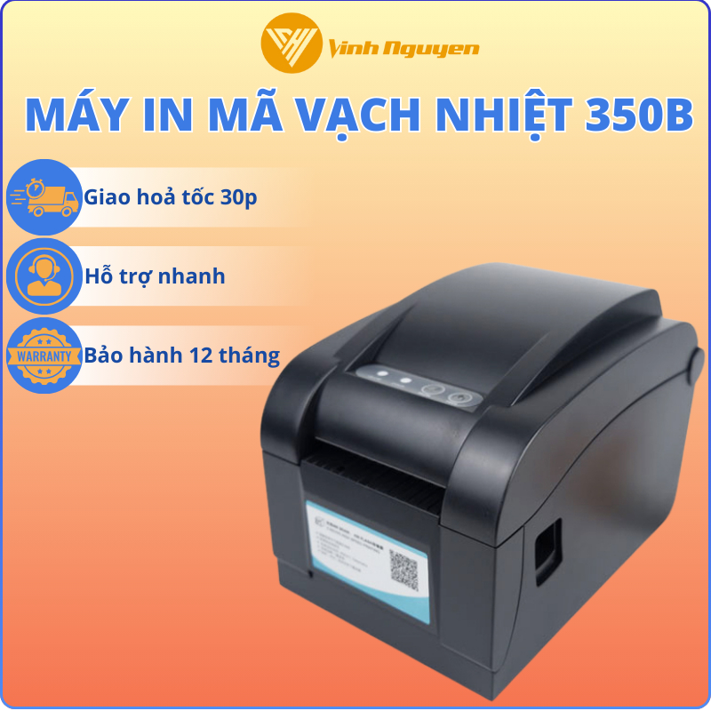 Máy in mã vạch XP-350B | XP-365B | Máy in nhãn Pdit PD-304 in decal 2 tem và in vận đơn TMDT Shopee Giá Rẻ Nhất Shopee