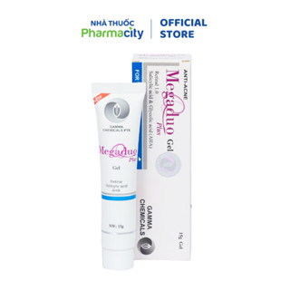 Gel MEGADUO PLUS hỗ trợ cải thiện tình trạng mụn (Tuýp 15g)