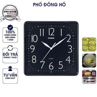 Đồng hồ treo tường chính hãng Casio Anh Khuê IQ-06-1DF (Tặng kèm pin)
