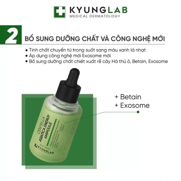 Tinh chất serum giảm mụn, ngừa mụn KyungLab Acnes Centella Asiatica Ampoule 50ML