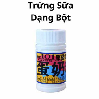 Chai Trứng sữa 101 dạng bột | trứng sữa thơm 101
