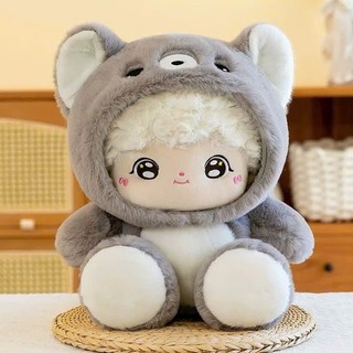  Gấu Bông Baby Three Tóc Cừu  Túi Mù Phiên Bản Thú Nhồi Bông Cosplay. 