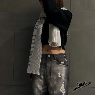 (Có sẵn) AOE STUDIO - Khăn len choàng cổ MATIN KIM chất len dệt kim 2 mặt dày dặn giữ ấm form lớn unisex cá tính