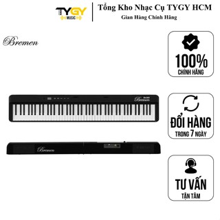 Đàn Piano Điện Gấp Gọn TYGY Music Bremen BM-300 - Tặng kèm đầy đủ phụ kiện, túi đựng, pedal