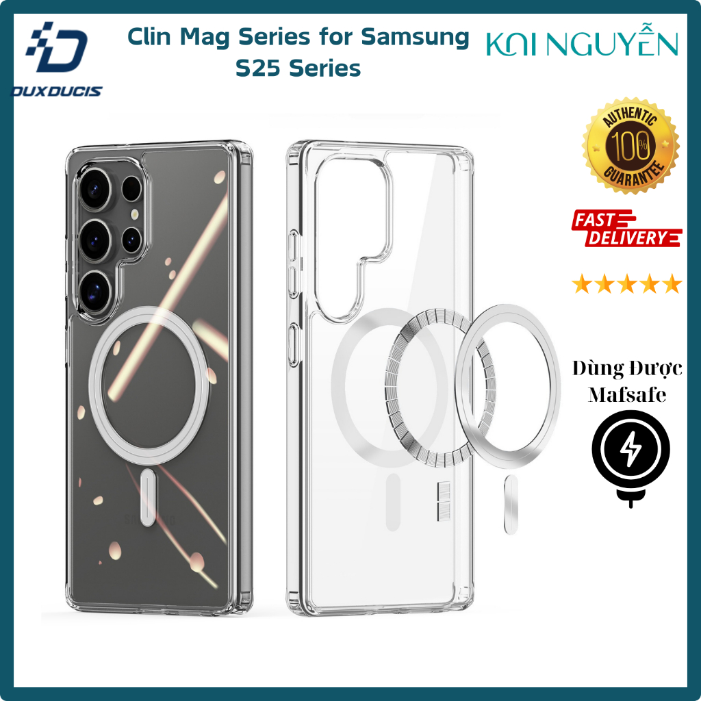 Ốp Lưng Samsung Galaxy S26 Ultra/ S26 Plus/ S26/ Galaxy S25 Ultra/ S25 Plus/ S25, Chống Ố Vàng