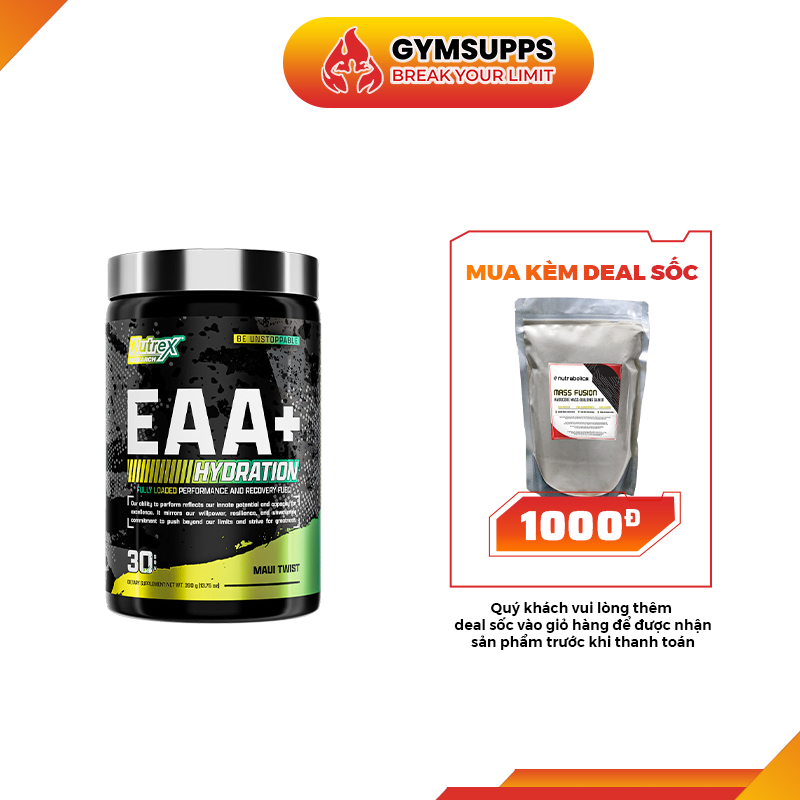 Dưỡng Chất Thể Thao - Phục Hồi Cơ - Nutrex EAA Hydration -  Authentic 100%