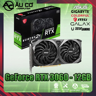 [RẺ NHẤT] VGA Card Màn Hình RTX 3060 12GB MSI - ASUS - GIGABYTE - ASRock - COLORFUL (Cũ NO BOX) - Bảo hành 3 Tháng