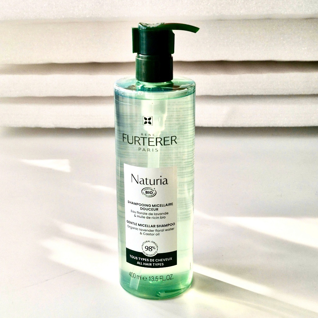Dầu gội hàng ngày dịu nhẹ mượt tóc Rene Furterer Naturia 400ml nội địa Pháp