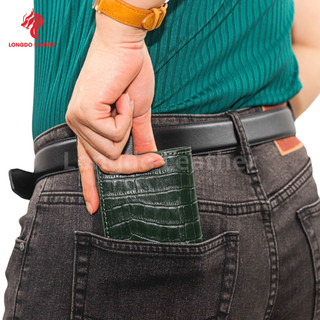 Ví da cao cấp da bò thật thương hiệu Longdo Leather BD07