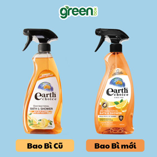 Nước Tẩy Rửa Nhà Tắm EARTH CHOICE Dành Cho Nhà Tắm Làm Sạch Đa Góc Độ Những Vết Bẩn Cứng Đầu Dung Tích 600ml