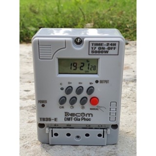 [5000W] Công Tắc Hẹn Giờ Điện Tử Decom Công Suất Lớn 5000W TB35, Timer Hẹn Giờ Bật Tắt Điện