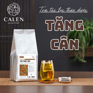 Trà túi lọc hỗ trợ tăng cân tăng cơ Calen không tích nước, không phù nề, hiệu quả sau 1 tháng sử dụng bịch 30 lọc