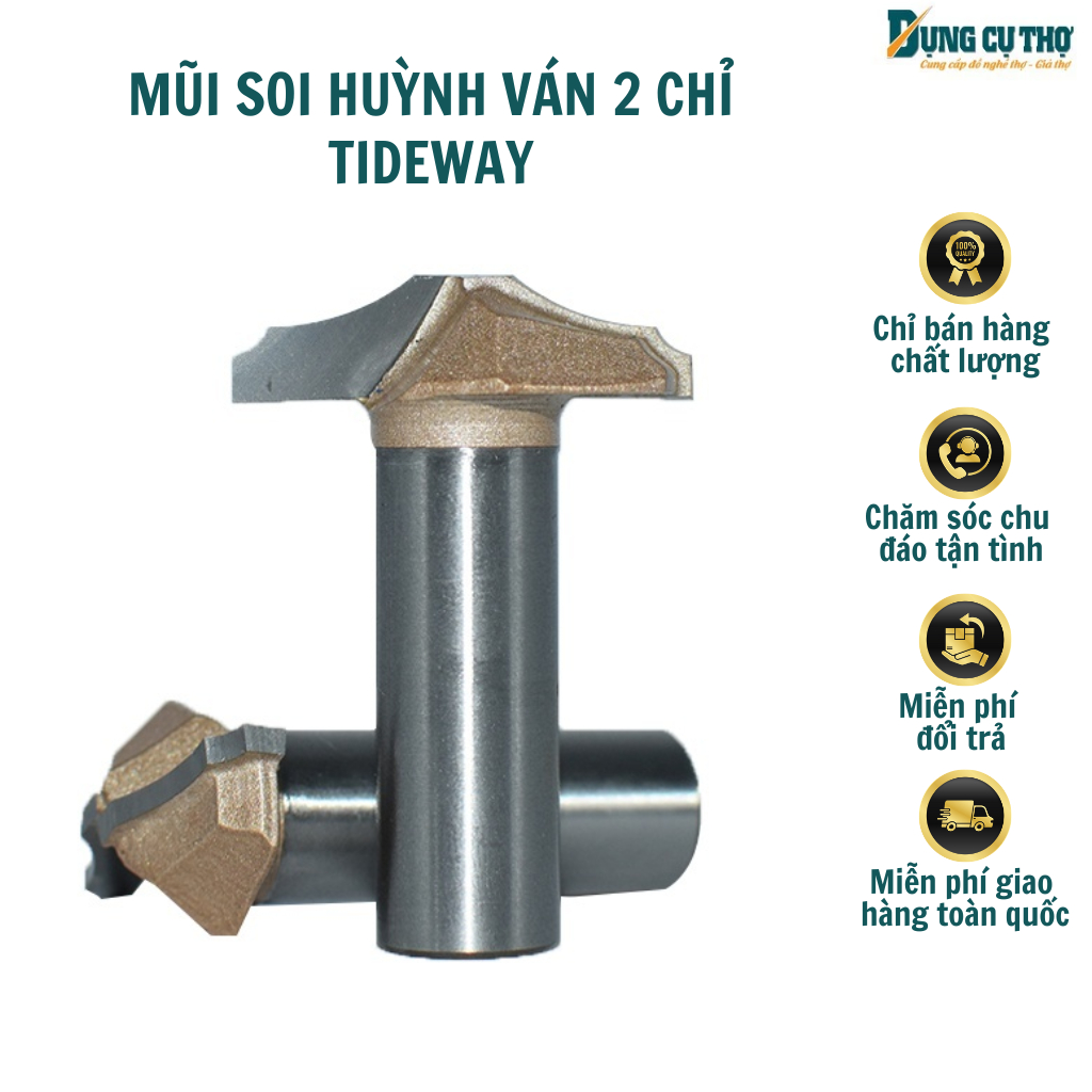 Mũi soi huỳnh ván 2 chỉ Tideway