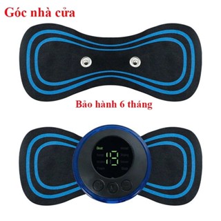 Miếng dán massage xung điện cổ vai gáy, bắp tay, lưng 10 chế độ mát-xa, pin sạc - Máy massage mini toàn thân