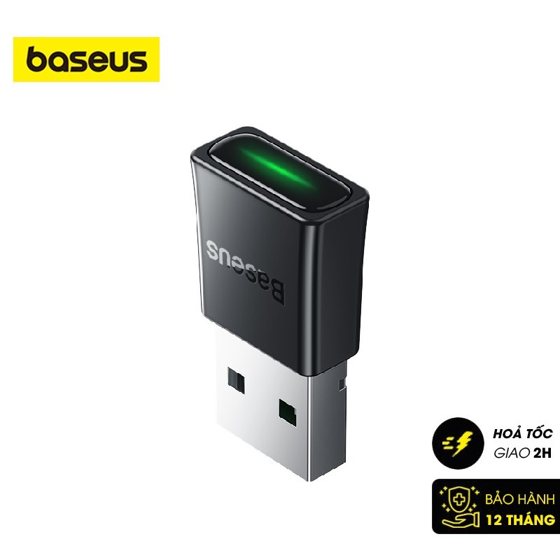 USB Bluetooth Tốc Độ Cao Baseus BA07 Bluetooth Receiver (Bluetooth CSR 5.3 , 20m, Wireless Audio Transmission Adapter Fo