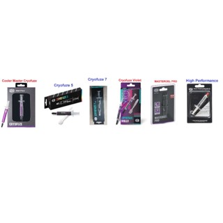 Keo tản nhiệt ( Cryofuze , Cryofuze Violet , Cryofuze 5 , Cryofuze 7 , High Performance )  Cooler Master