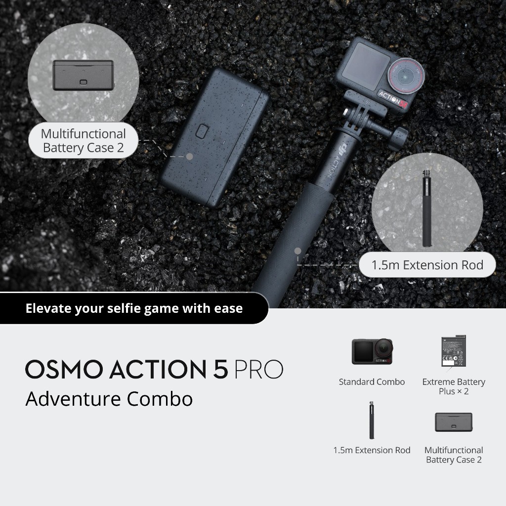 Camera hành trình DJI Osmo Action 5 Pro | BigBuy360 - bigbuy360.vn