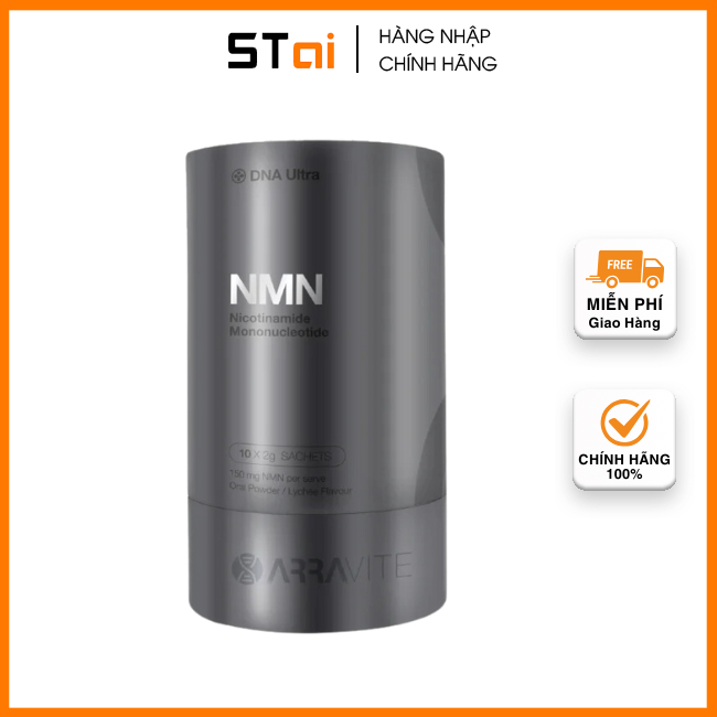 NMN Arravite Trẻ Cơ Thể Ở Cấp Độ Tế Bào- Hàng Úc Nội Địa