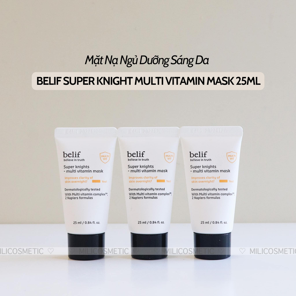 Mặt nạ ngủ Belif Super Knights Multi Vitamin Mask 25ml