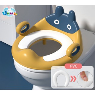   HCM giao 2h  Bệ lót thu nhỏ bồn cầu có tay vịn cho bé đi vệ sinh dễ dàng sale100 