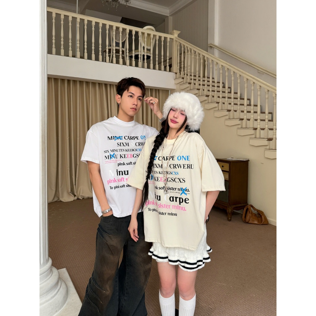 YC1996 - Áo thun in MINU CARPE 4 mùa unisex local brand