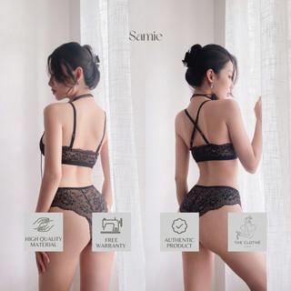 Nội Y Thiết Kế - Set Bralette Mút Mỏng Cross Back Samie
