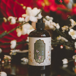 Dầu gội thảo dược CÔ BI - Dầu gội thảo mộc HOA KHÔ, mùi trà lài kiềm dầu, ngăn rụng, kích mọc tóc