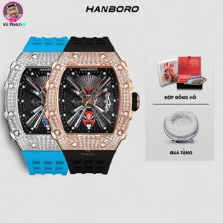 Đồng Hồ Cơ Nam HANBORO Opera Mask Series 927 | Tặng kèm bóp đựng đồng hồ