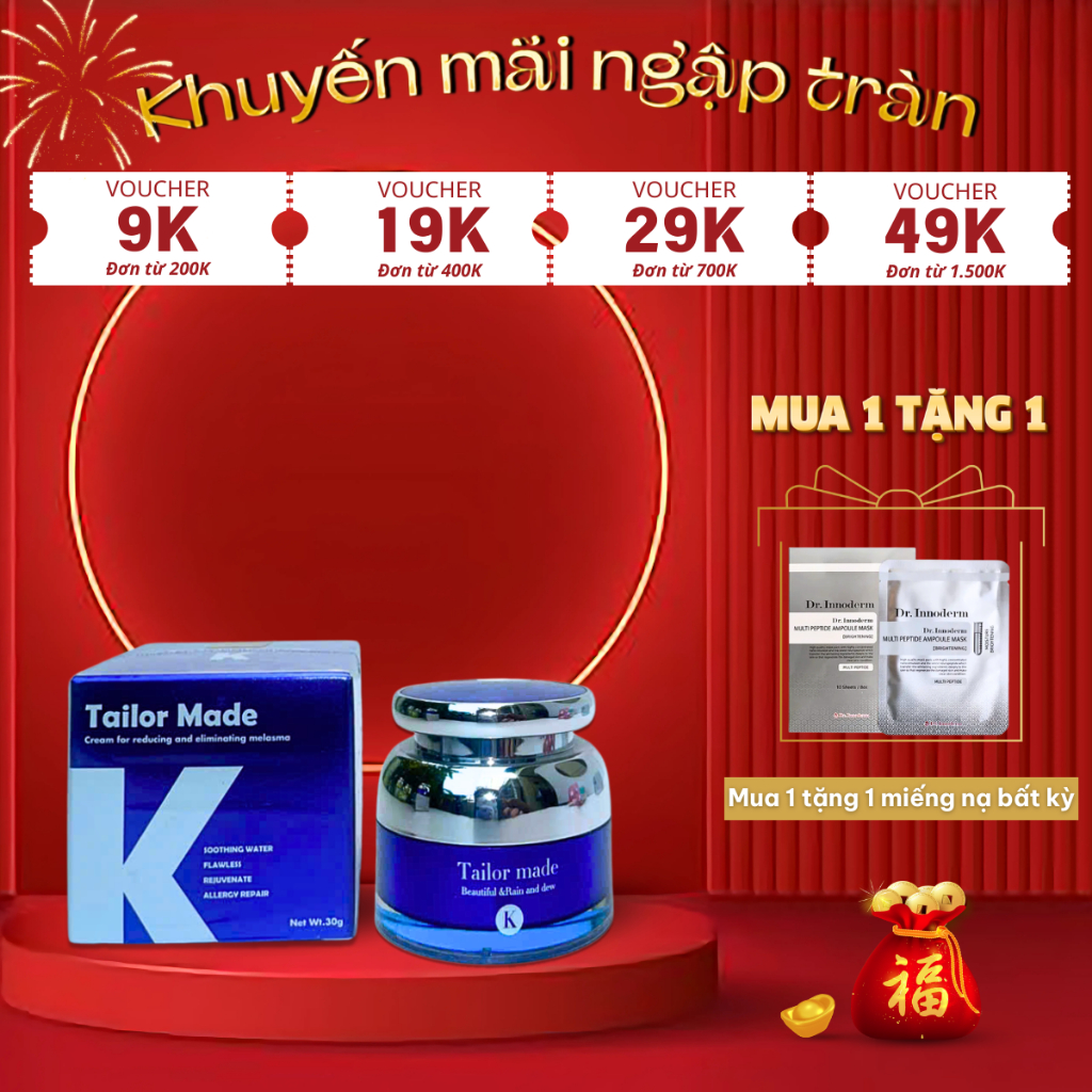 Kem Đào Thải Melasma K Miga 30g - Giảm Nám, Làm Sáng Da, Ngăn Ngừa Lão Hóa