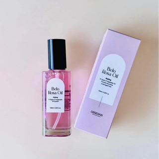 Tinh dầu dưỡng tóc hoa hồng bella Belo rosa oil  Obsidian 30ml 100ml