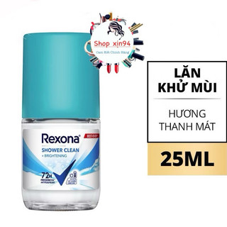  Lăn khử mùi Rexona 72H Shower Clean khô thoáng dành cho nữ 25ml 