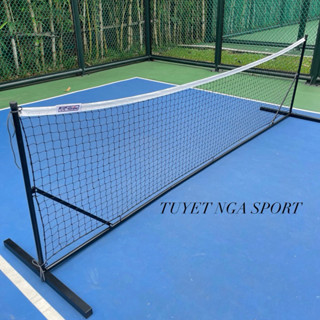 Khung kèm lưới Pickleball mini cao cấp [TUYET NGA SPORT] (3.5mx0.91m) dùng luyện tập chuyên nghiệp hàng ngày