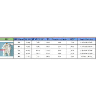SS31_ Rập giấy may body yukata sơ sinh