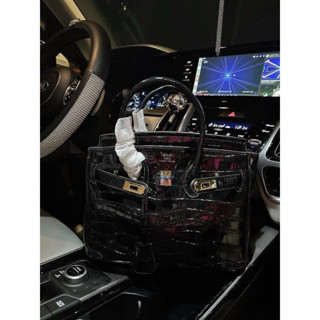 ( Full-Box) Túi H..Mờ Vân Rắn size 20-25 da TẶNG KÈM Ổ + CHÌA KHOÁ sang chảnh cầm tay đeo chéo đi tiệc đi làm đi chơi