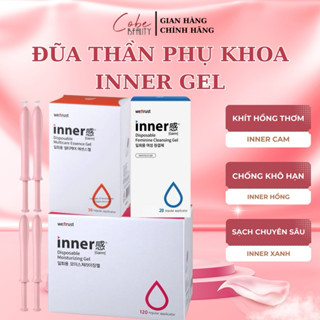 [Hộp 30, 60, 120 Ống] Đũa Thần Inner Gel Dưỡng Vùng Kín WETTRUST INNERGARM Disposable Multicare Essence Gel 1,7g x30 ống
