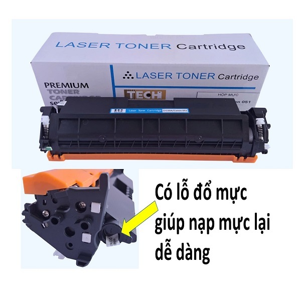 Hộp mực Canon MF 261d, 264dw, 266dn, 267dw, 269dw, 161d, 161dn, 162dw. Cụm mực 051 của máy in