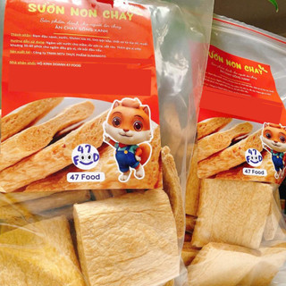  1Kg Sườn Non Chay  60-70 Miếng  -nguyên liệu khô-Công Nghệ Nhật 47Food 